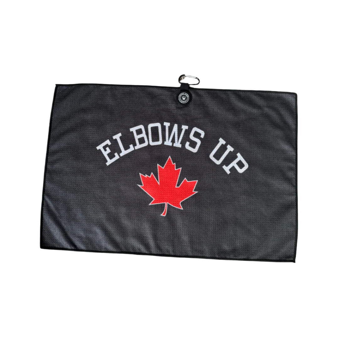The "Elbows Up" Golf Towel