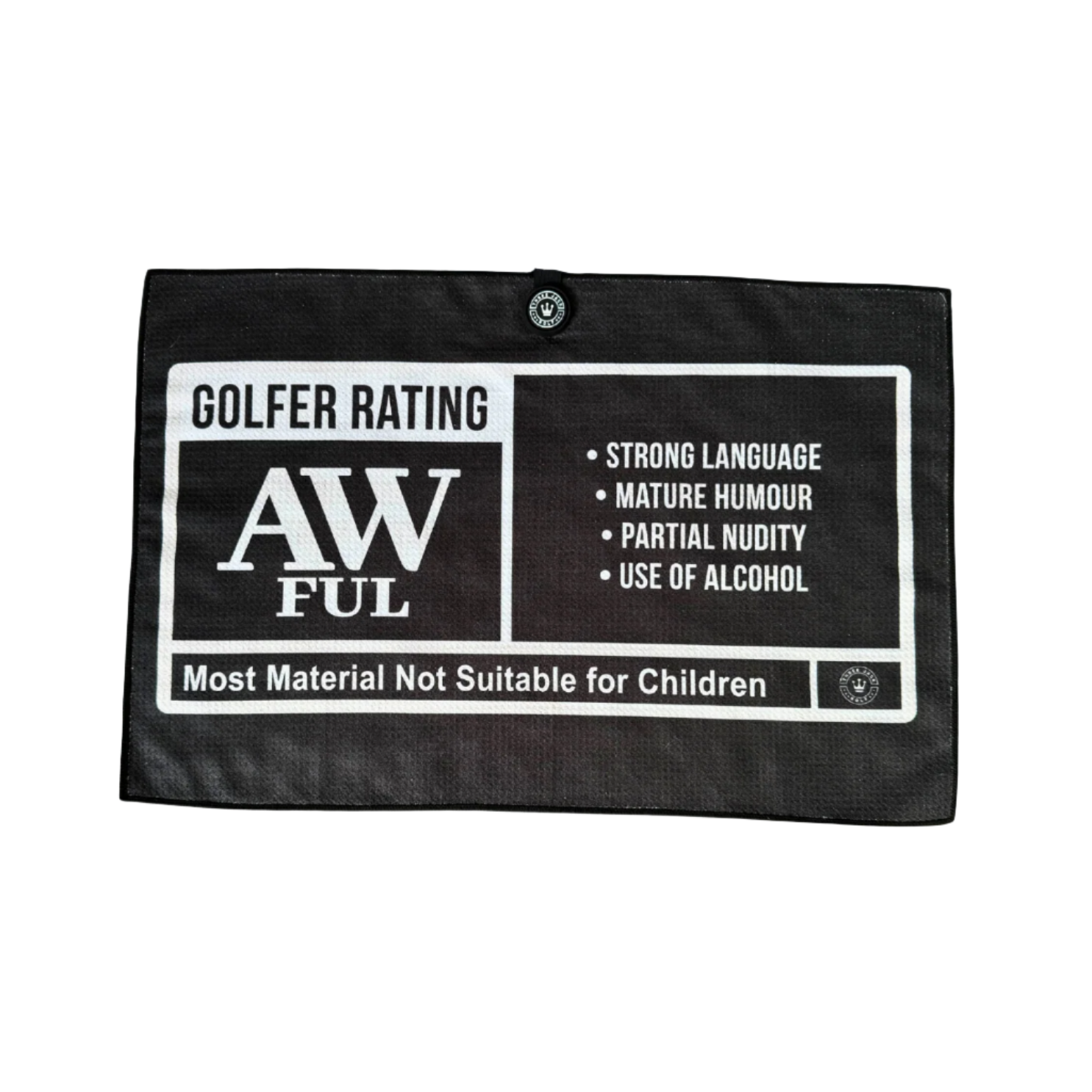 Golfer Rating Towel: AWFUL