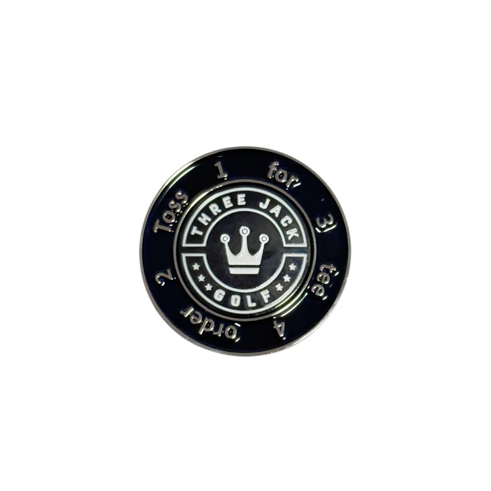 Three Jack Golf Multi-Function Ball Marker