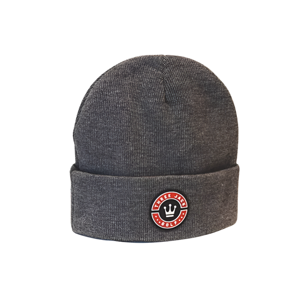 Three Jack Golf Toque - Classic Heather Gray
