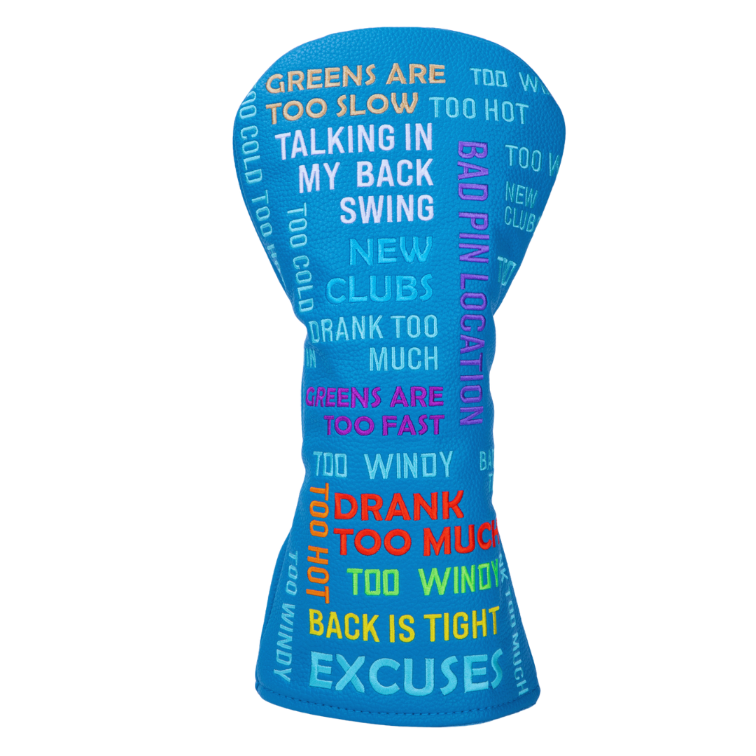 The Excuses Factory Head Cover