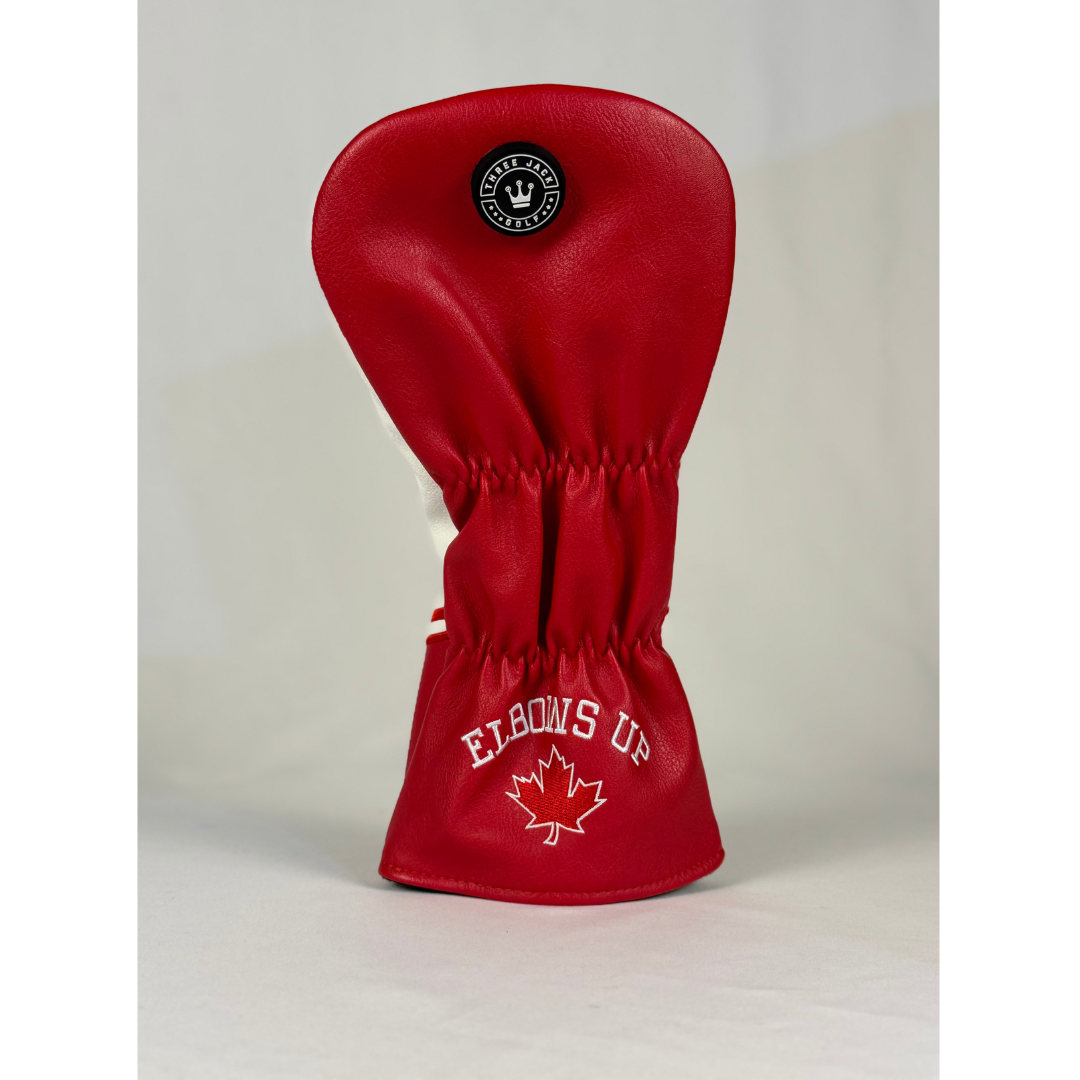 Canadian "ELBOWS UP" Headcover